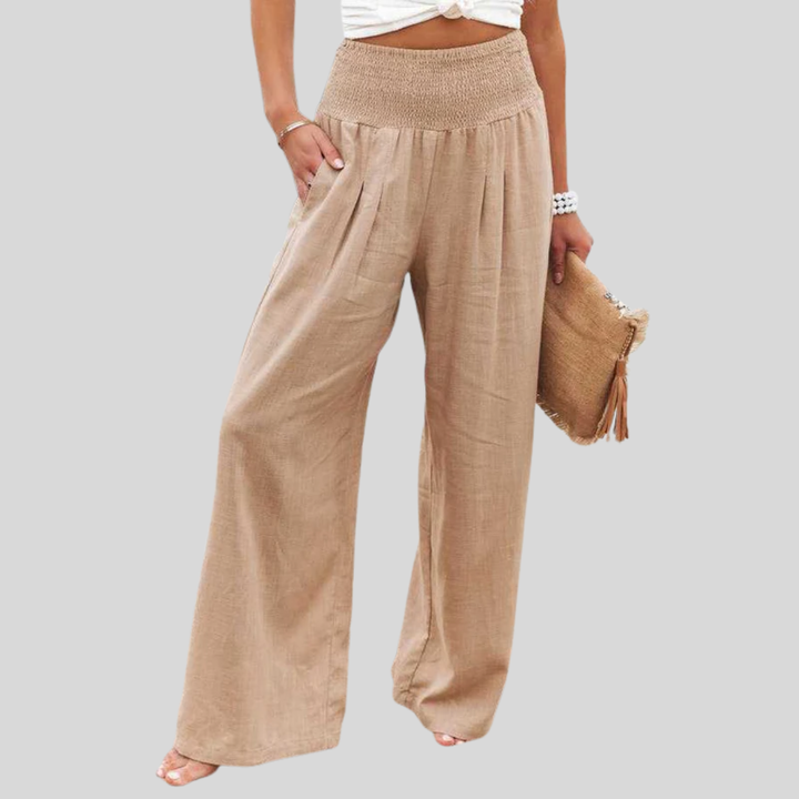 Aileen - Pantalones Anchos de Playa