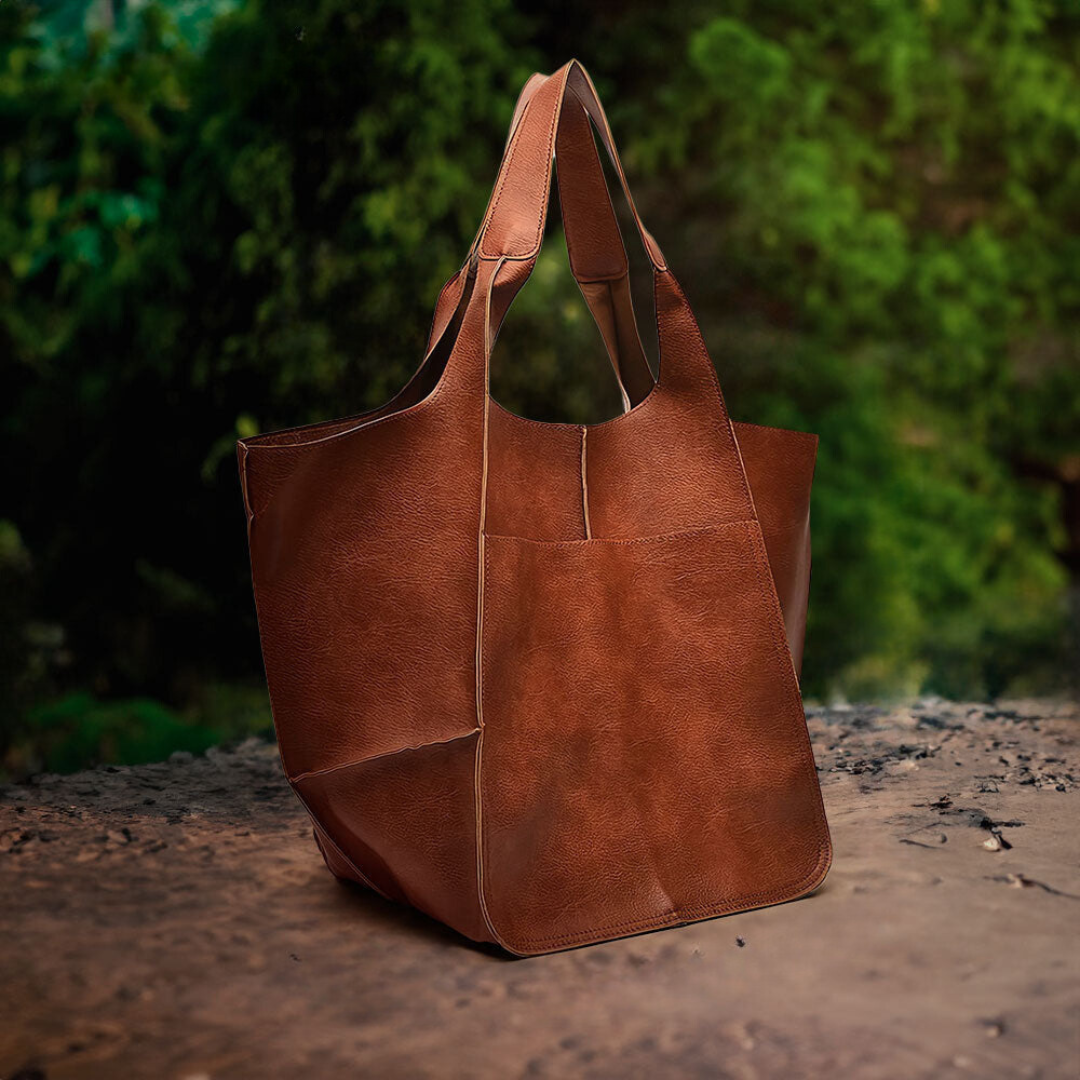 Élise | Bolsa Tote Oversize de Cuero Suave