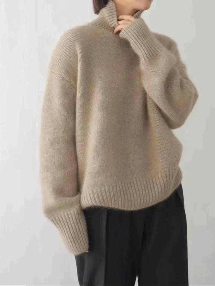 Clotilde | Suéter de Cuello Alto Intemporal