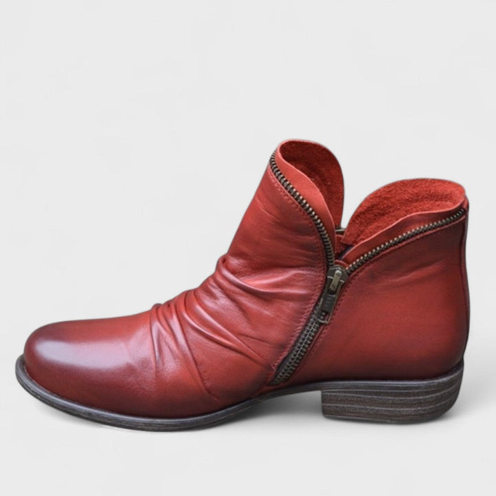 Mélisande | Botines con Cremallera Chic