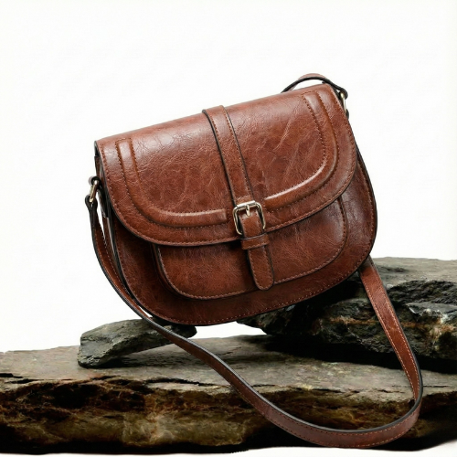Juliette | Bolsa de Bandolera Retro Hebilla