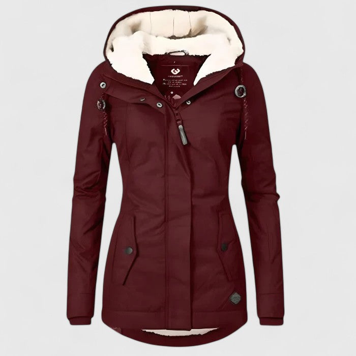 Seravia - Chaqueta Impermeable Elegante