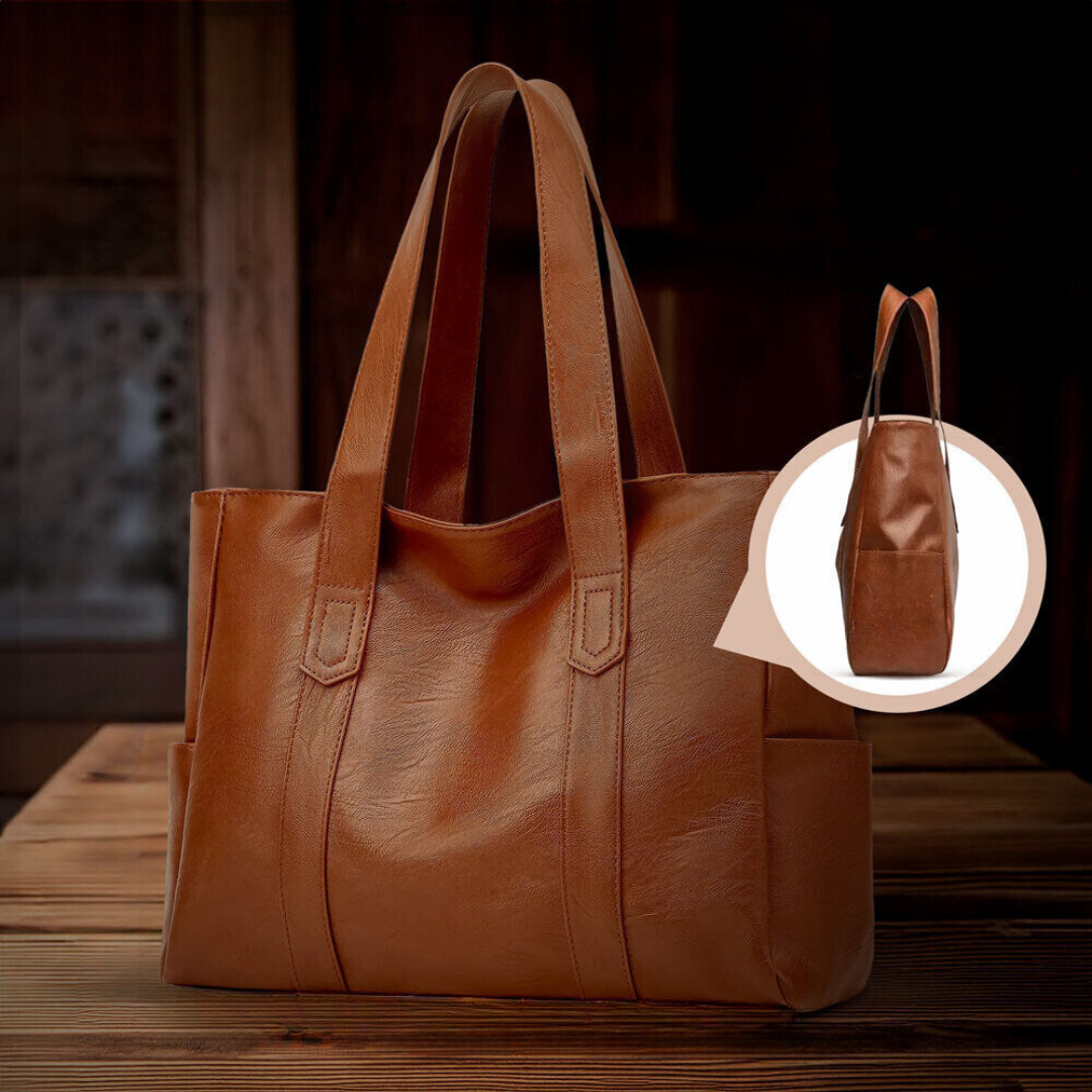 Laurine | Bolsa Tote de Cuero Suave Intemporal