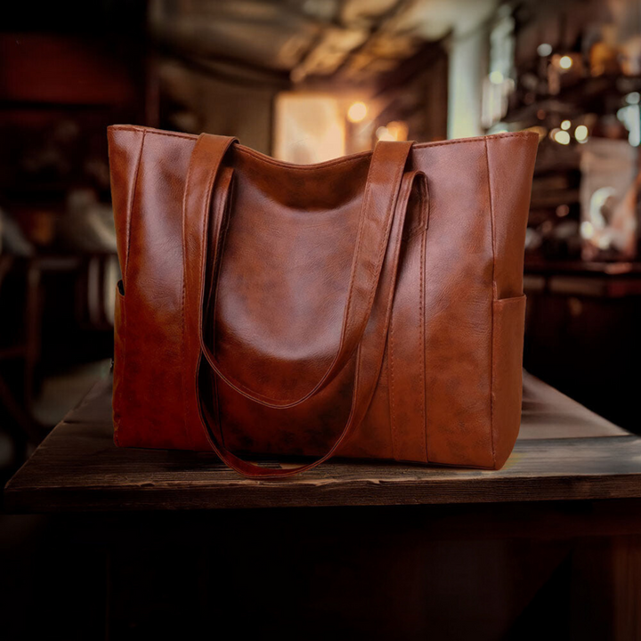 Laurine | Bolsa Tote de Cuero Suave Intemporal