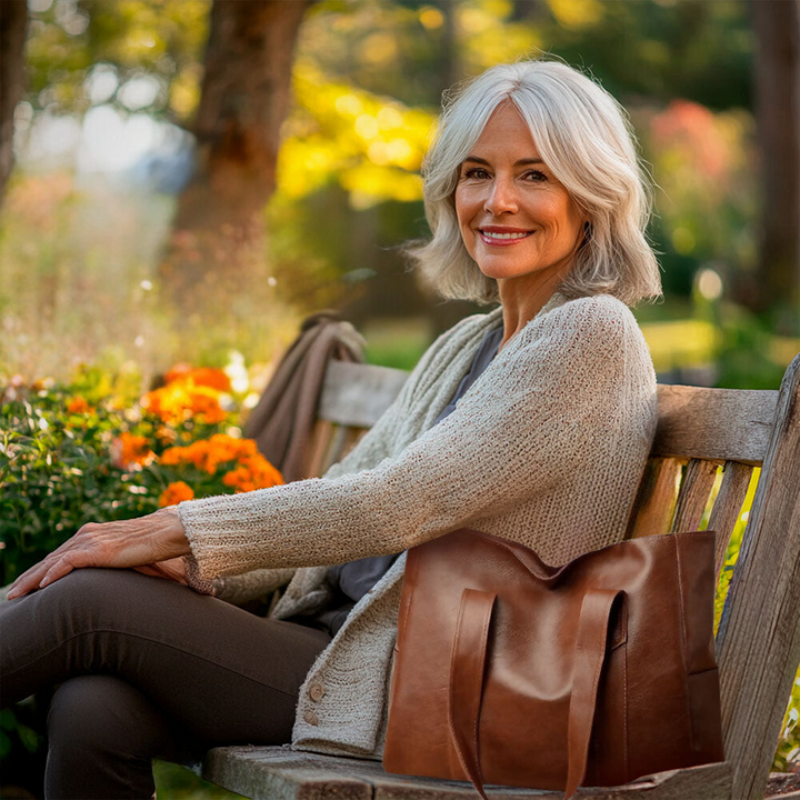 Laurine | Bolsa Tote de Cuero Suave Intemporal