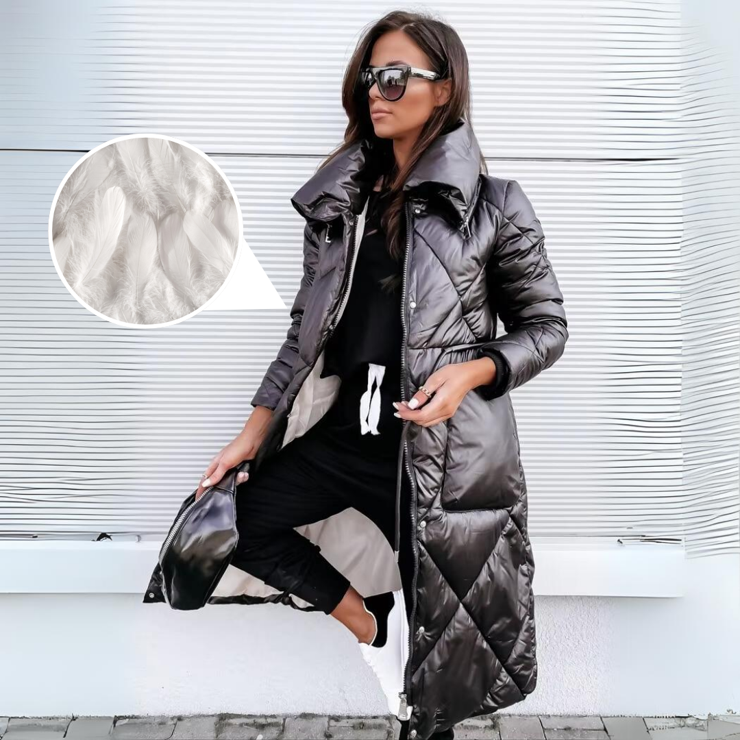 Elegancia - Abrigo Largo Chic y Cálido