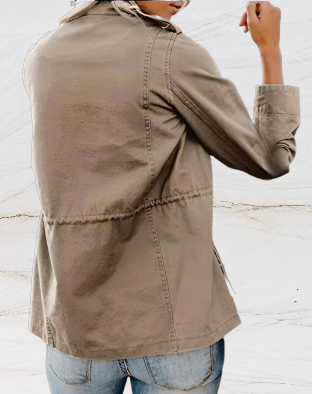 Thilde - Chaqueta Utility Casual Elegante