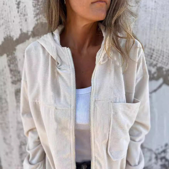 Clémence - Chaqueta de Terciopelo Cómoda