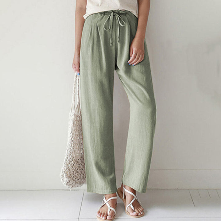 Vara - Pantalones de Relax con Cordón