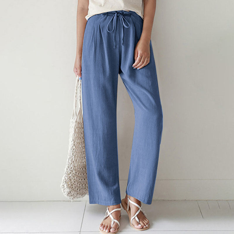 Vara - Pantalones de Relax con Cordón