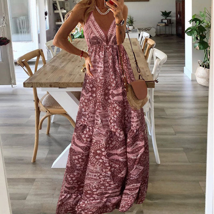 Florine | Vestido Maxi Bohemio