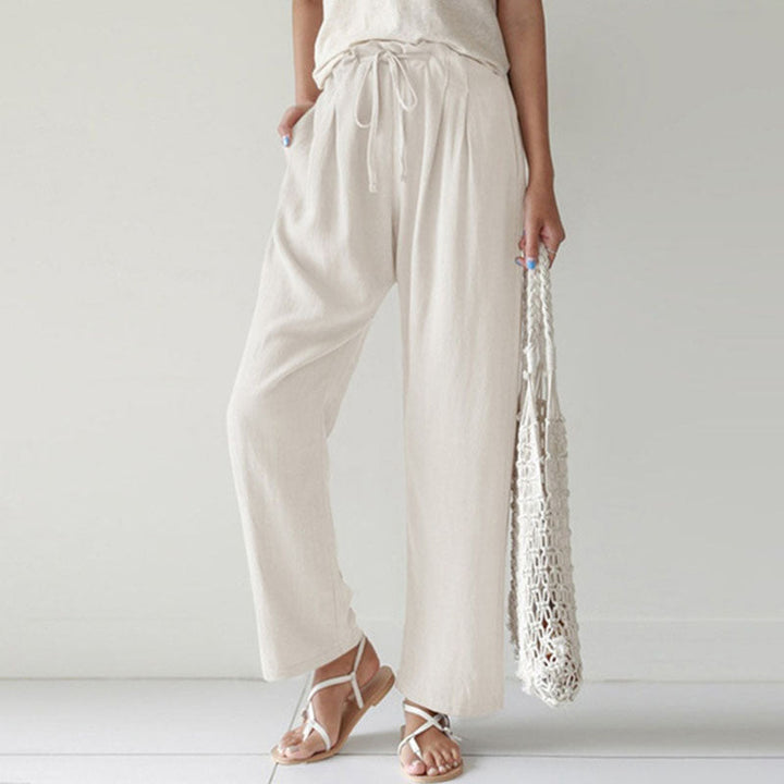 Vara - Pantalones de Relax con Cordón