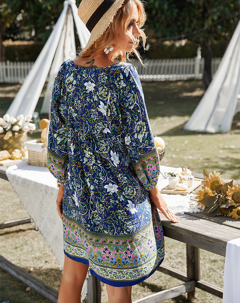 Adeline | Vestido Bohemio Floral