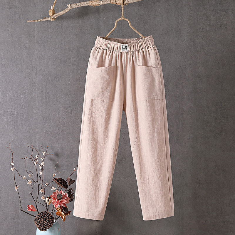 Clémence | Pantalón Casual Amplio Minimalista