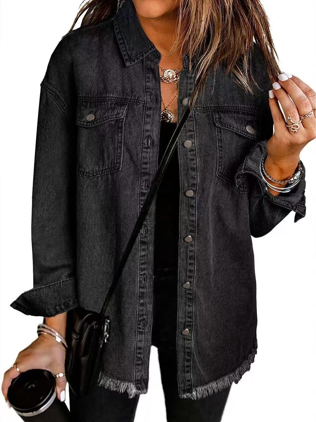 Roxane - Chaqueta de Jean Casual