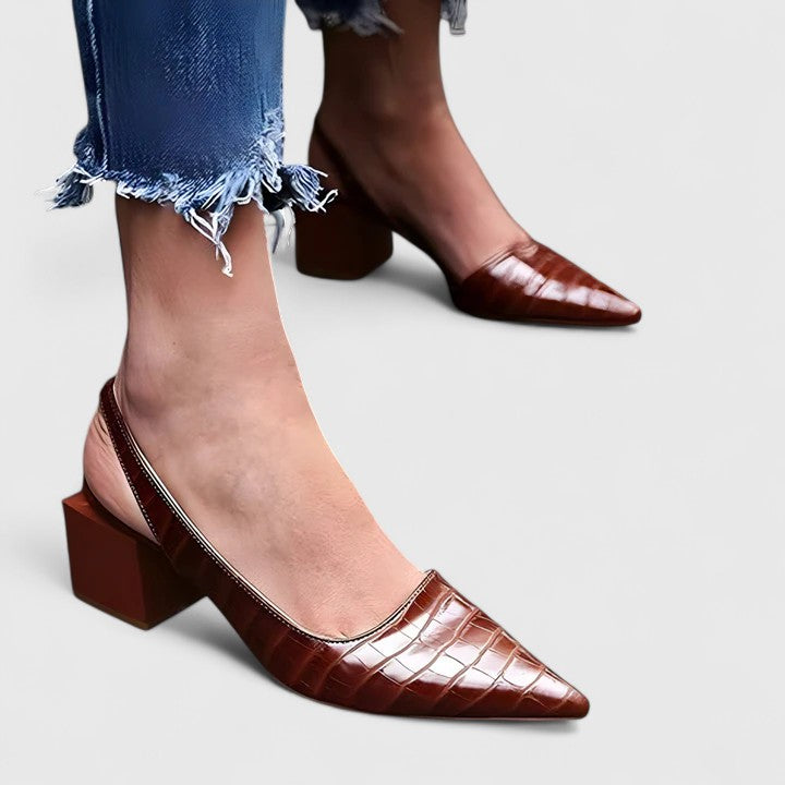 Adèle | Zapatos de Tacón Ortopédicos Slingback