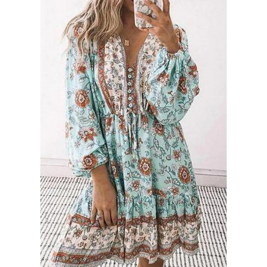 Adeline | Vestido Bohemio Floral
