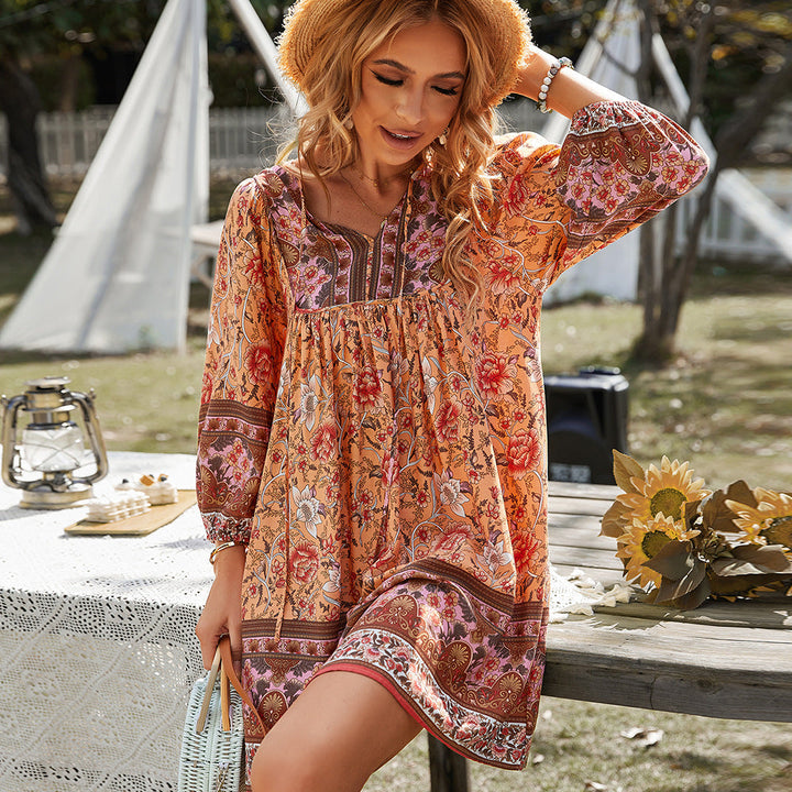 Adeline | Vestido Bohemio Floral