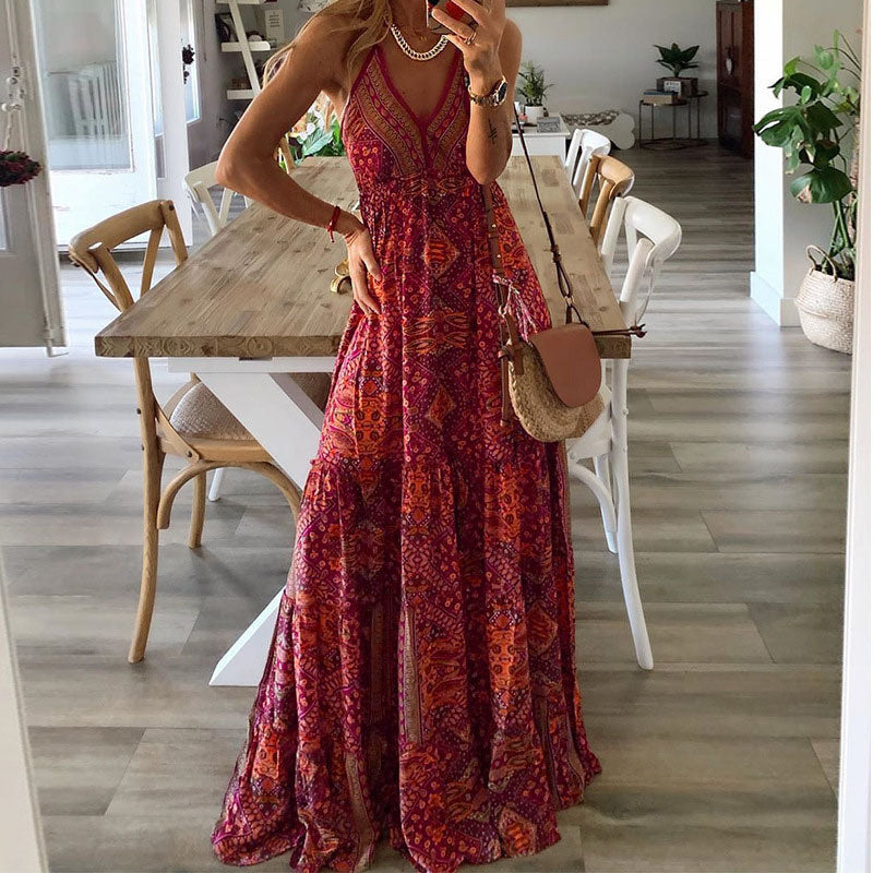 Florine | Vestido Maxi Bohemio
