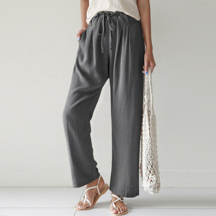 Vara - Pantalones de Relax con Cordón