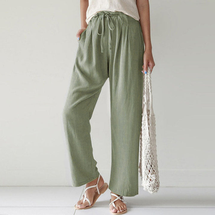 Vara - Pantalones de Relax con Cordón