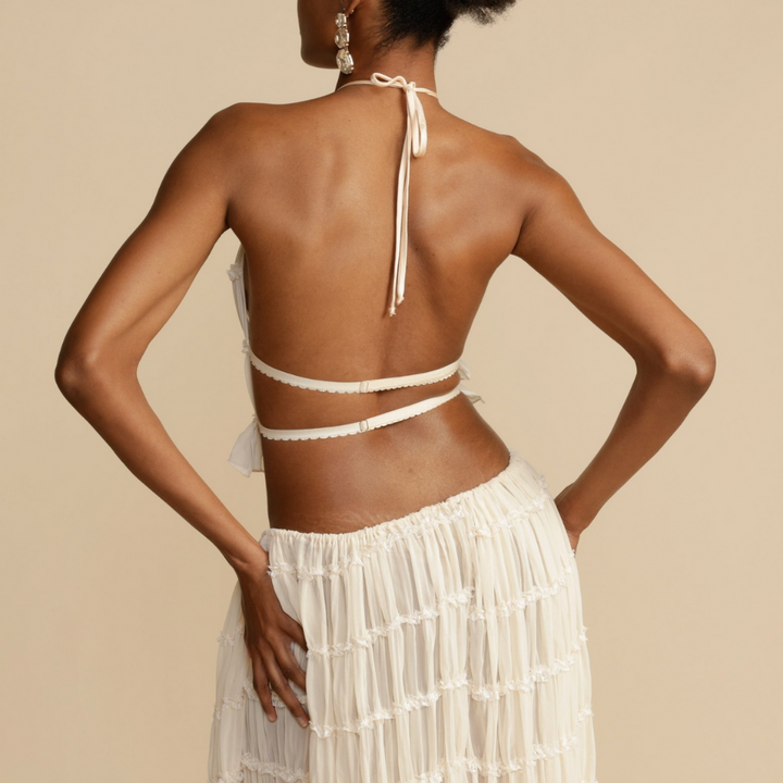WENDY - Conjunto Top de Tirantes y Falda