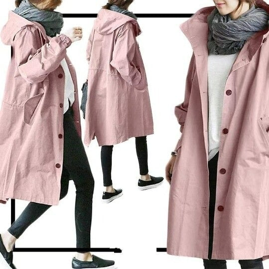 Mandy - Abrigo Trench Elegante Impermeable