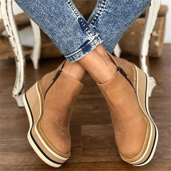 Séverine | Botines Confortables con Plataforma