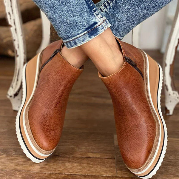 Séverine | Botines Confortables con Plataforma