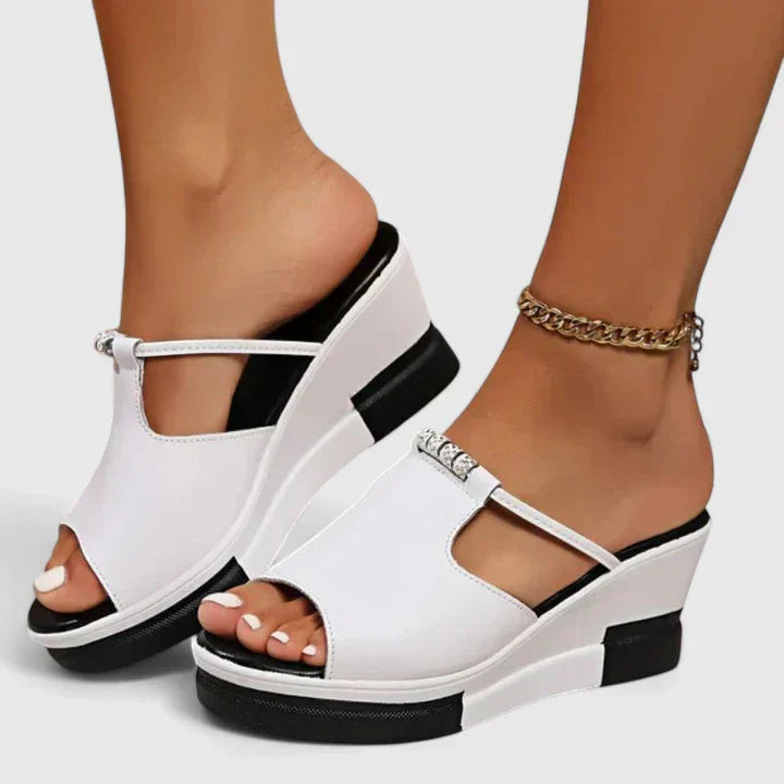 Isola | Mules Ortopédicas Compensadas