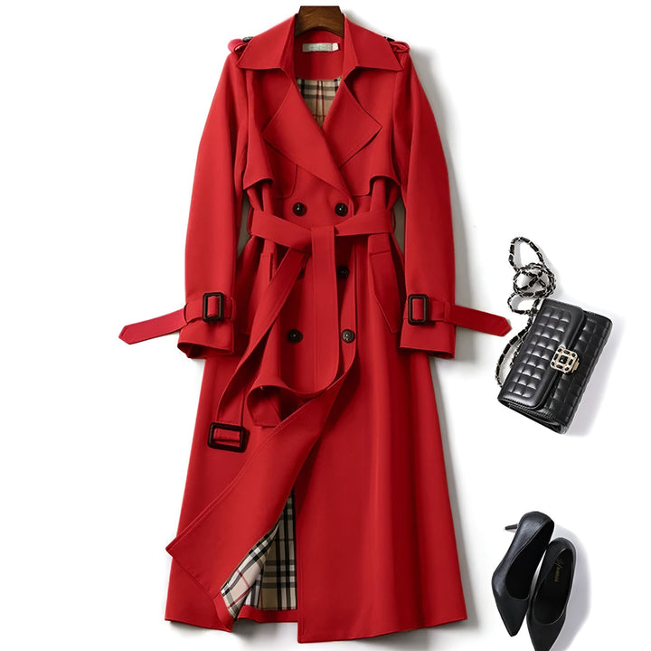 Helena - Trench-Coat Elegante de Otoño