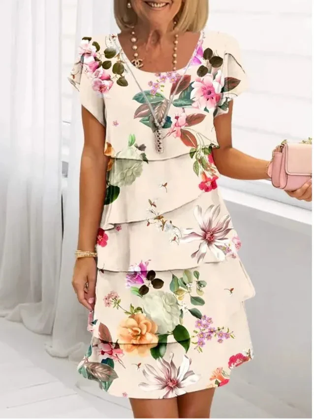 Évaloria | Vestido Elegante Floral