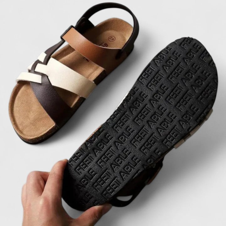 Mollie | Sandalias Ortopédicas Multi-Correas