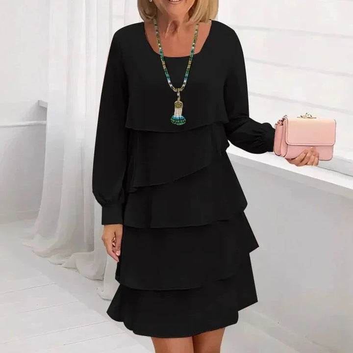 Noéline | Vestido Elegante Cascada