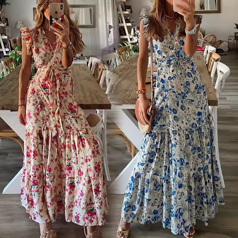 Shera | Vestido Maxi Floral
