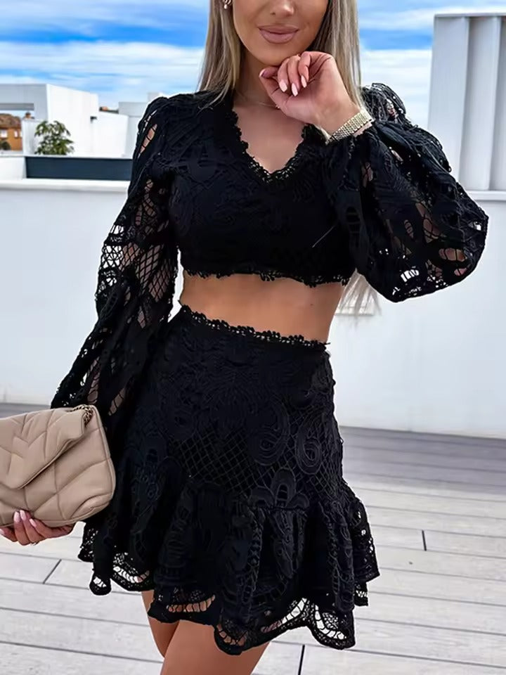 Jess - Conjunto de Encaje Elegante