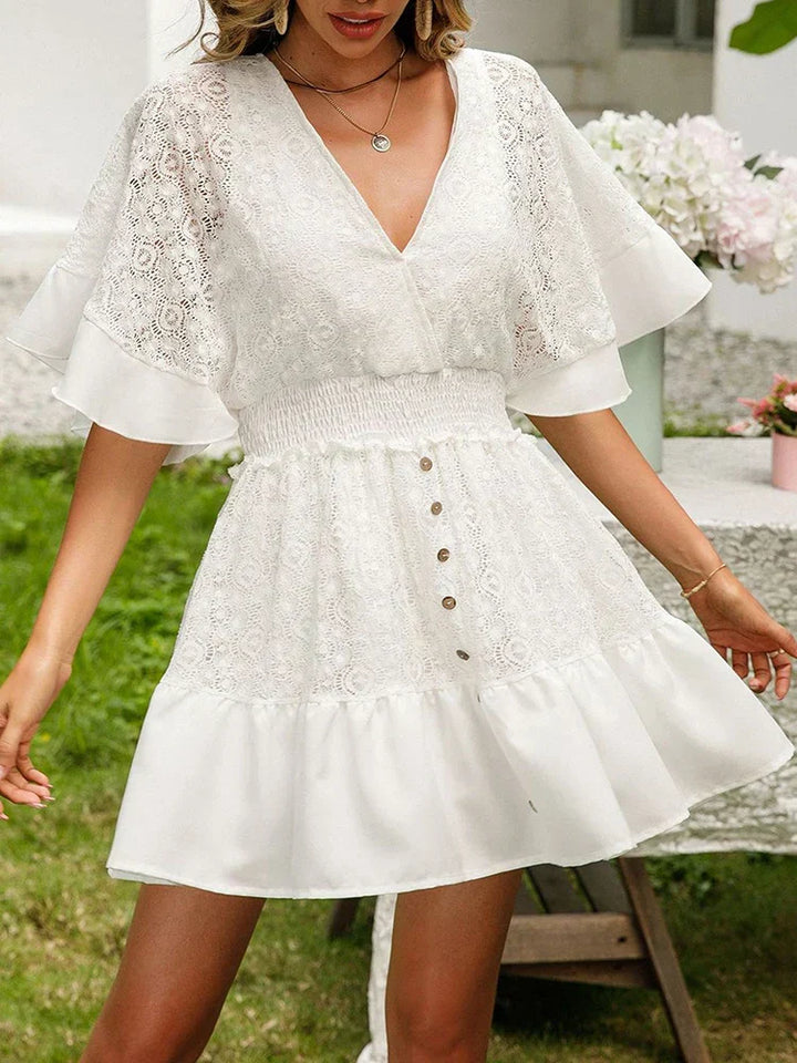 Carole | Vestido Corto Bohemio