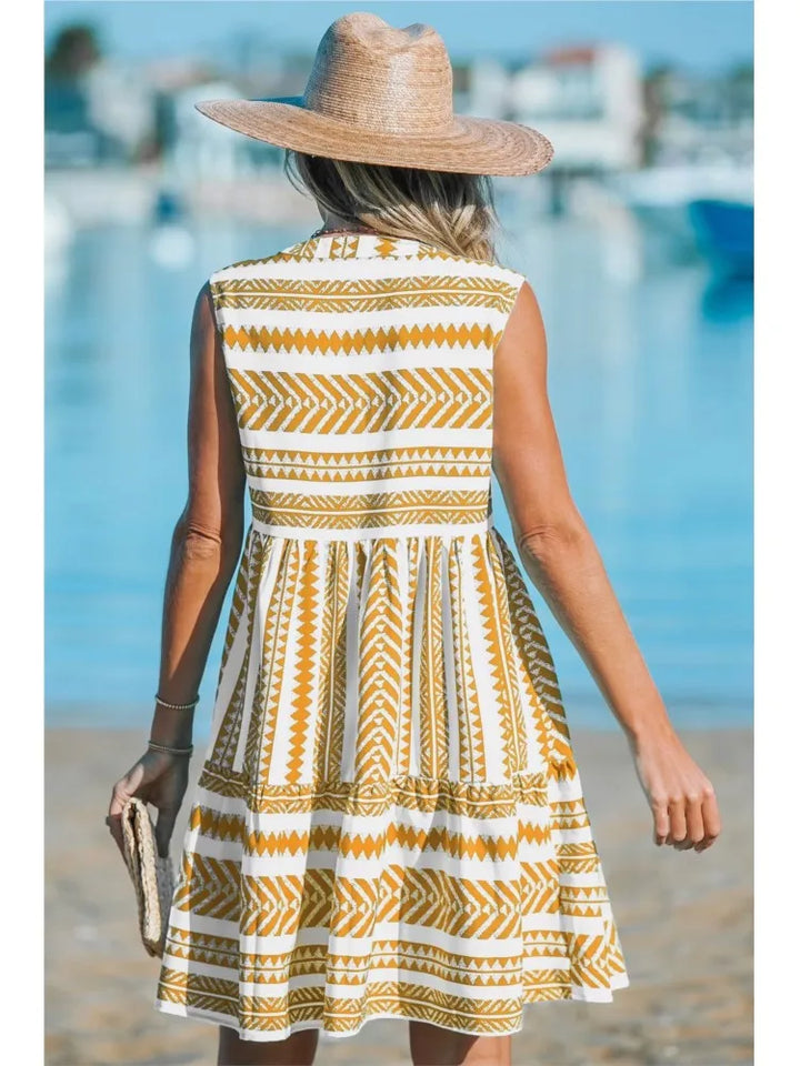 Lison | Vestido Corto Bohemio
