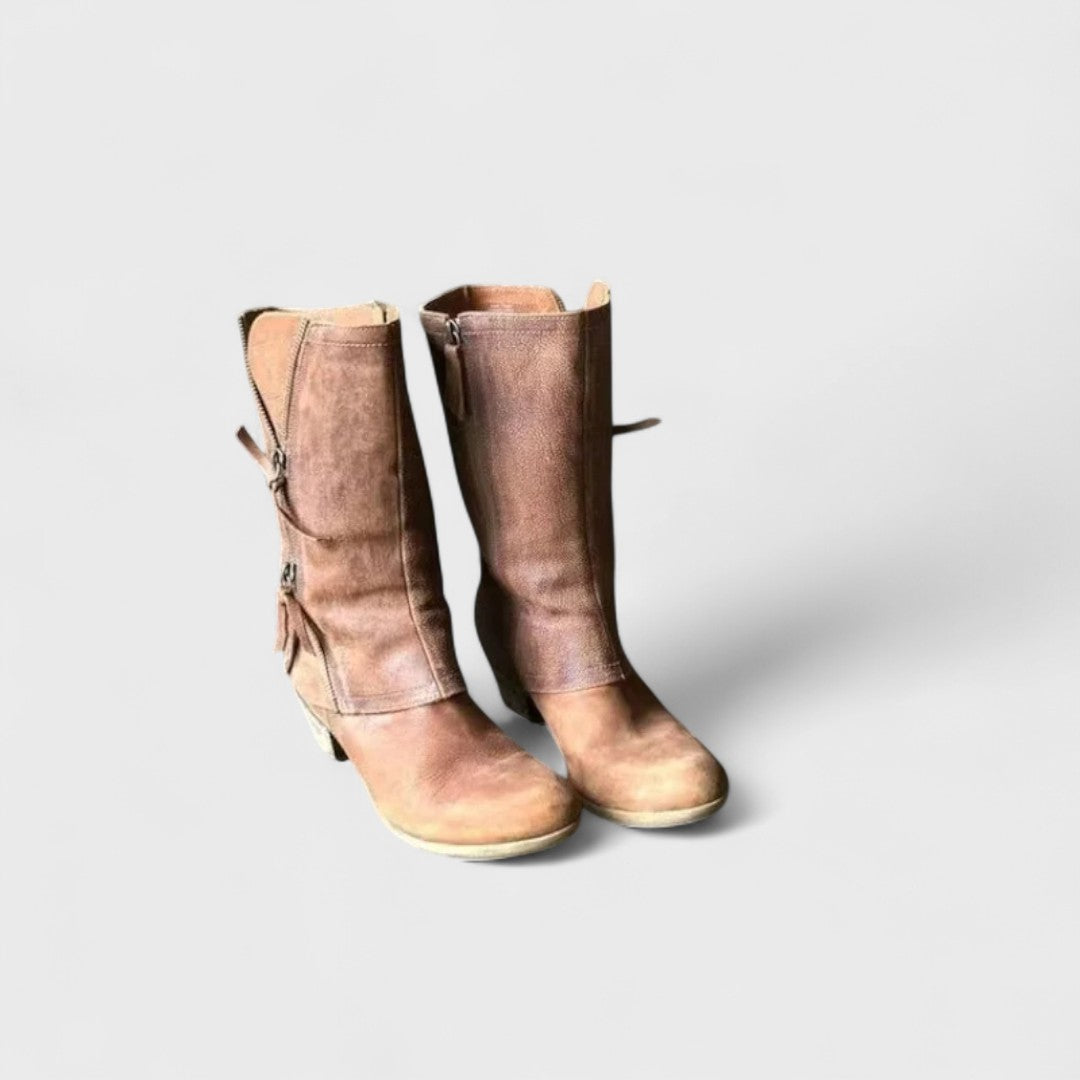 Élisa | Botas Retro Con Cremallera