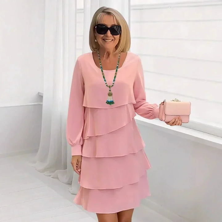 Noéline | Vestido Elegante Cascada