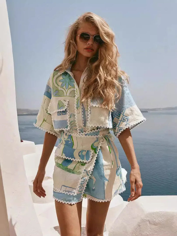 Solene - Conjunto Patchwork Chic