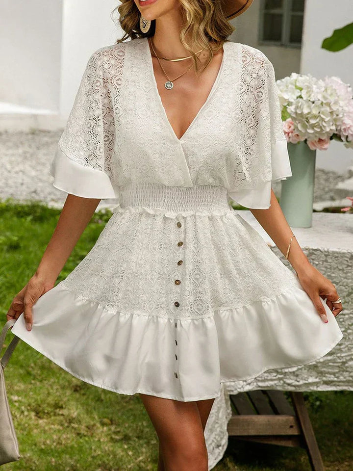 Carole | Vestido Corto Bohemio