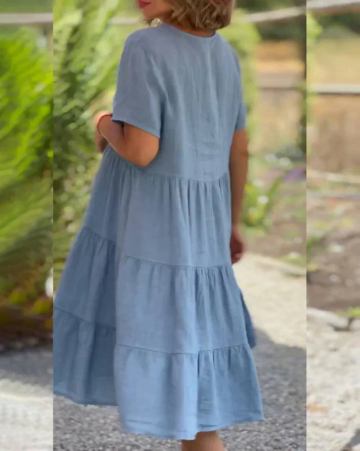 Anaëlle | Vestido Midi Fluido