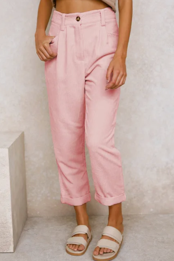 Colette | Pantalón Texturizado Vintage