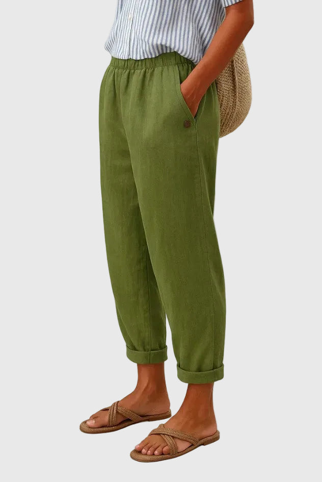 Mathilde | Pantalón Casual Corte Globo