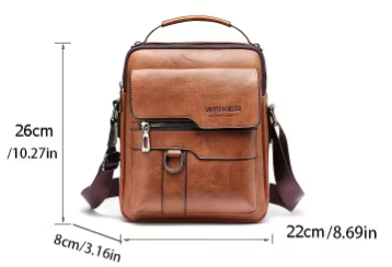 Augustine | Bolso Bandolera Vintage Estructurado