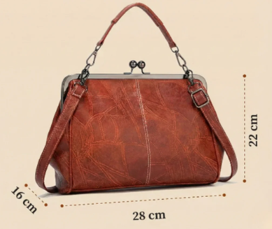Colette | Bolso Retro con Cierre Elegante