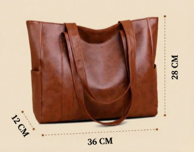 Laurine | Bolsa Tote de Cuero Suave Intemporal