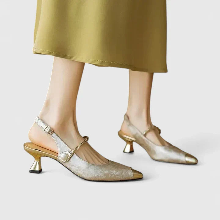 Aurélie | Zapatos de Tacón Ortopédicos Refinados