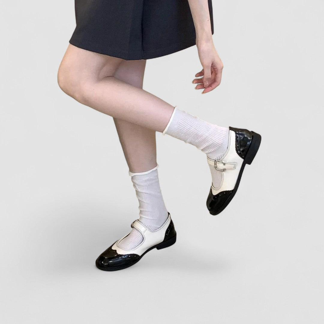 Claudine | Mary Jane Bicolor Retro